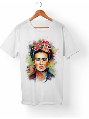 Alfa Frida Kahlo Çocuk Beyaz Tişört