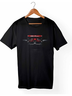 Alfa Formula F1 Çocuk Siyah Tişört