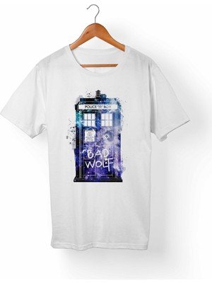 Alfa Doctor Who Çocuk Beyaz Tişört