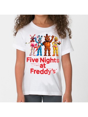 TakeTshirt Fnaf Five Nights At Freddy's Çocuk Tişört