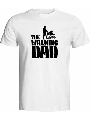 Hediye Panayırı The Walking Dad Baskılı Babalara Özel Tişört