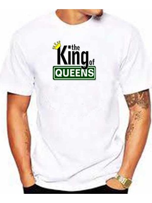 Hediye Panayırı King Of Queens Baskılı Tişört Model 2