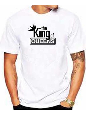 Hediye Panayırı King Of Queens Baskılı Tişört Model 3