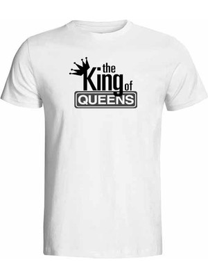 Hediye Panayırı King Of Queens Baskılı Tişört Model 3