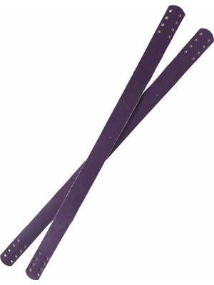 Angel Çanta Aksesuar 35X2 cm Gerçek Deri Çift Sap Mor