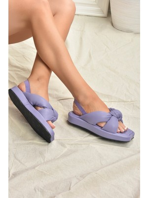 Fox Shoes Lila Kadın Sandalet K472474509