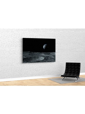 Tablo 360 Ay Yüzeyi Kanvas Tablo