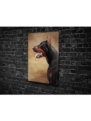 Tablo 360 Doberman Kanvas Tablo
