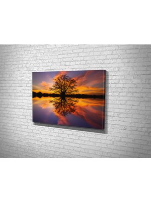 Tablo 360 Günbatımı Kanvas Tablo