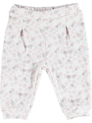 Albimini Boze Bibaby Pink Clover Patiksiz Tek Alt Pantolon 57485 Ekru