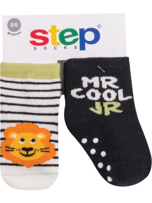 Step 2li Altıbaskılı Mr Cool Soket Çorap 10144 Karışık Renkli