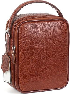 El ve Omuzdan Askılı Deri Erkek Çantası 347