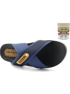 Hintohu Gzr Erkek Plaj Banyo Havuz Günlük Terlik 50ML Nane Ferahlığı Topuk Çatlağı ve Nasır Giderici Krem