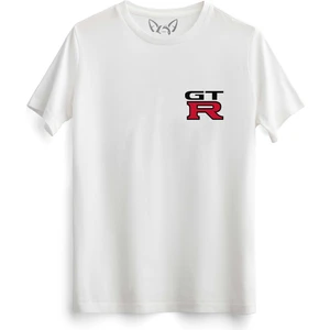 Alfa Tshirt Gtr Baskılı Beyaz Tshirt