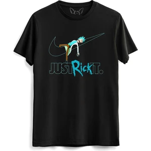 Alfa Tshirt Just Rick It Siyah Tshirt