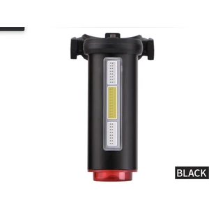 Xbyc 6162 USB Şarjlı 360 Derece Bisiklet Arka Lamba Işık Stop