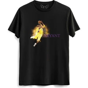 Alfa Tshirt Kobe Bryant Resim Baskılı Çocuk Siyah Tshirt