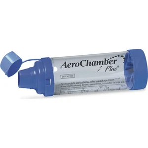 Aerochamber Plus Flow-Vu Mavi Maskesiz