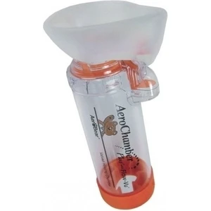 Aerochamber Plus Flow-Vu Turuncu 0-18 Ay