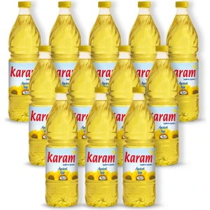 Karam Ayçiçek Yağı 12 x 1 Lt