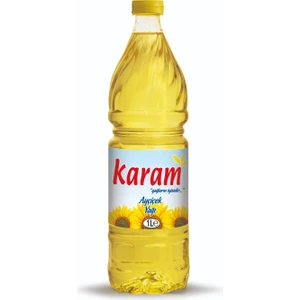 Karam Ayçiçek Yağı Pet Şişe 1 Lt