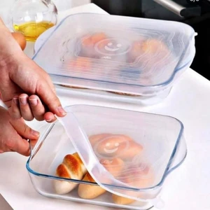 Silikon Streç Kapak 2'li Esnek Kare Borcam Kapağı