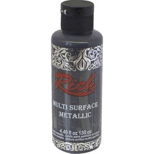 Multi Surface Metalik Akrilik Boya 120 cc Siyah 6520