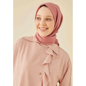 Fresh Scarfs Pamuk Ipek Eşarp Gül Kurusu