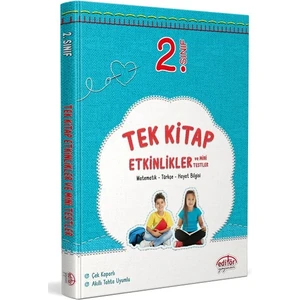 Editör Yayınları 2. Sınıf Tek Kitap Etkinlikler ve Mini Testler
