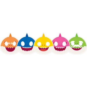 Acar Süs Baby Shark Maske 6lı