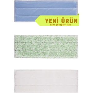 Mop Temizlik Seti 4 Mop / Yer, Duvar ve Cam Silebileceğiniz Set Gecko Home Set