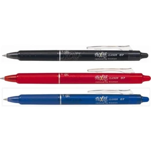 Frixion Ball Clicker Silinebilir Roller Kalem 0.7 mm 3'lü