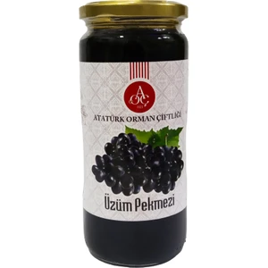 Atatürk Orman Çiftliği Aoç Üzüm Pekmezi Cam Kavanoz 620 gr Katkısız Doğal Ilave Şeker Içermez