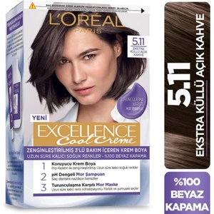 L'Oréal Paris Loreal Paris Excellence Cool Creme 5.11 Ekstra Küllü Açık Kahve