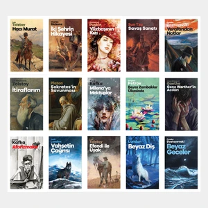 Halk Kitabevi Muhteşem Dünya Klasikleri Seti - 15 Kitap