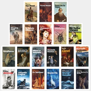 Halk Kitabevi Çok Okunan Dünya Klasikleri Seti - 20 Kitap