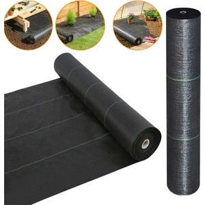 Taban Örtüsü 105CM x 50 Metre Sera Taban Örtüsü Jüt Taban Örtüsü Malçlama Örtüsü Yer Örtüsü