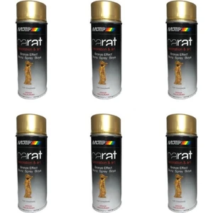 Motip Carat Sprey 400 Ml.  Boya Bronz Altın 6 Adet