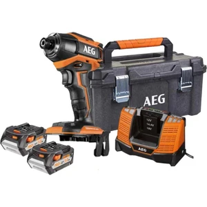 Aeg Bss 18B6-502 18V 5 Ah. Çift Akülü Kömürsüz Darbeli Vidalama T4937472013