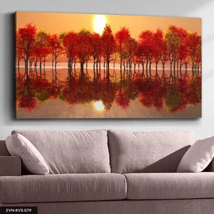 Evine Moda Doğa Manzarası Kanvas - Canvas Tablo
