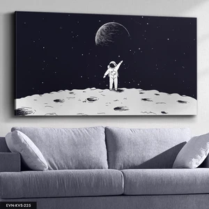 Evine Moda Ayda Astronot Kanvas - Canvas Tablo