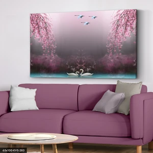 Evine Moda Kuğu Gölü Kanvas - Canvas Tablo
