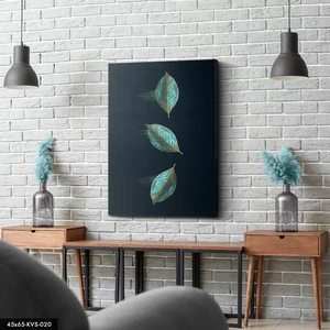 Evine Moda Yapraklar Kanvas - Canvas Tablo