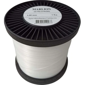Marlıon Bobin Monofılament 1 Kg. Misina - 1.00 mm - Beyaz