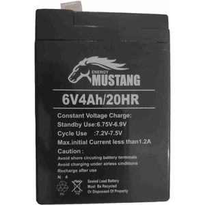 Energy Mustang 6 Volt 4 Amper Akü