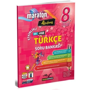 Maraton 8. Sınıf Türkçe Konu Özetli Soru Bankası