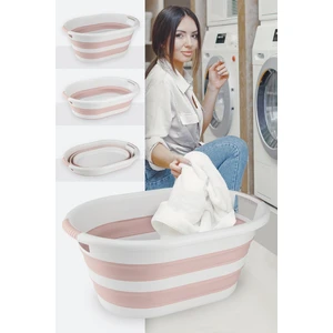 Katlanır Çamaşır Sepeti Yer Kaplamayan Pratik Katlanır Sepet 38 Lt 45 x 63 x 27