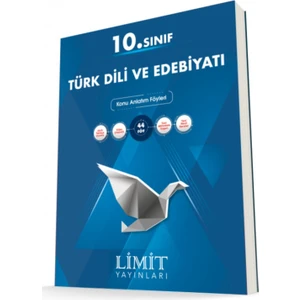 Limit Yayınları 10. Sınıf Türk Dili ve Edebiyatı Konu Anlatımlı Föyleri