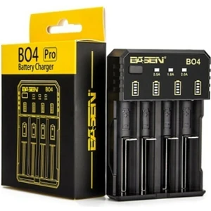 Basen Bo-4 Pro 18650 3.7V 4'lü Pil Şarj Aleti