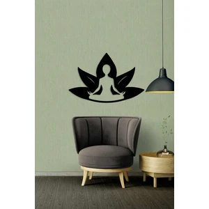 Düş Duvarı 1 Parça Lotus Yoga Nilüfer Spa Duvar Tablosu